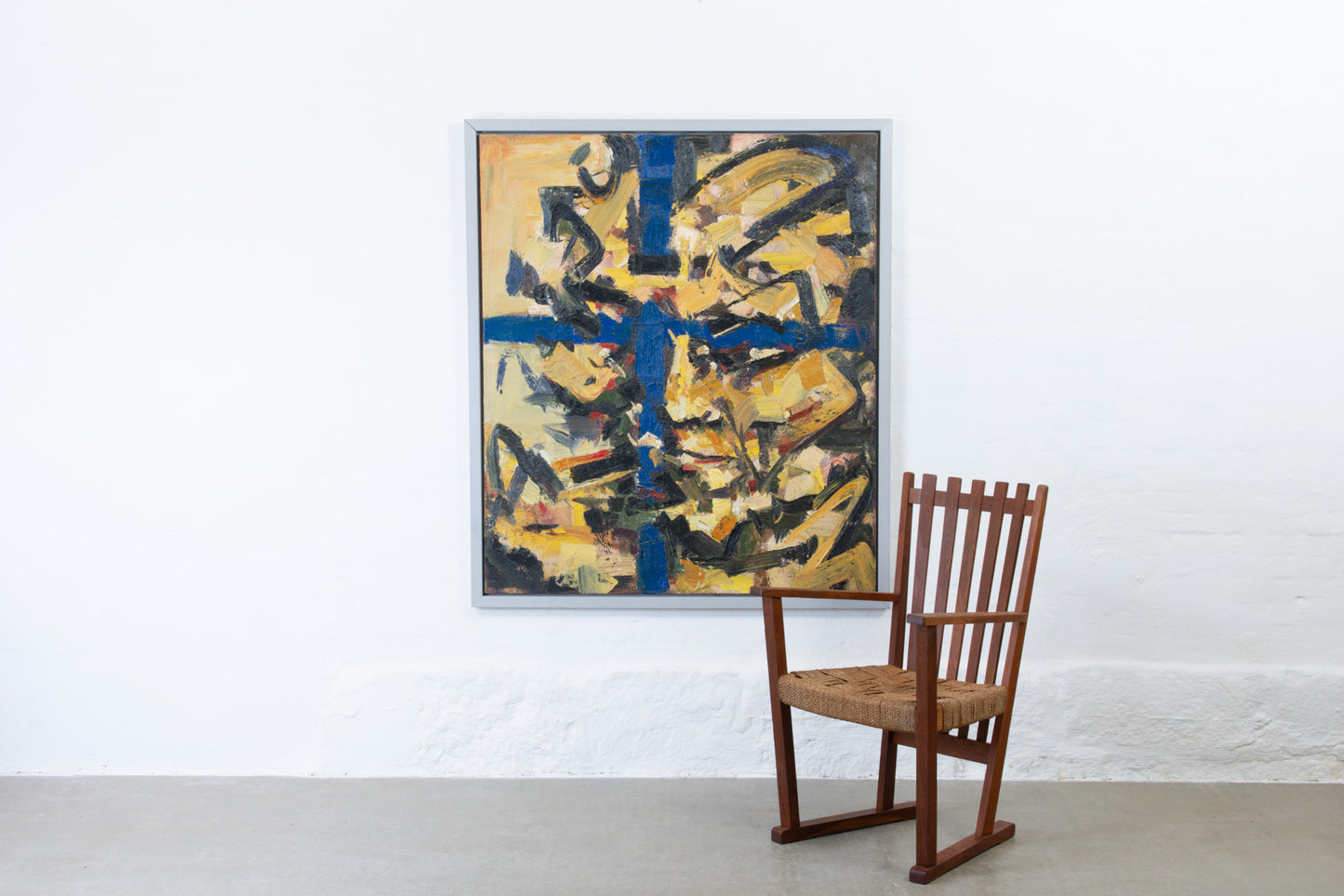 Oil painting by Christian Galvin-Harrison - 1993