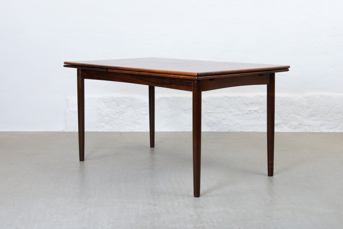 1960s extending dining table in rosewood