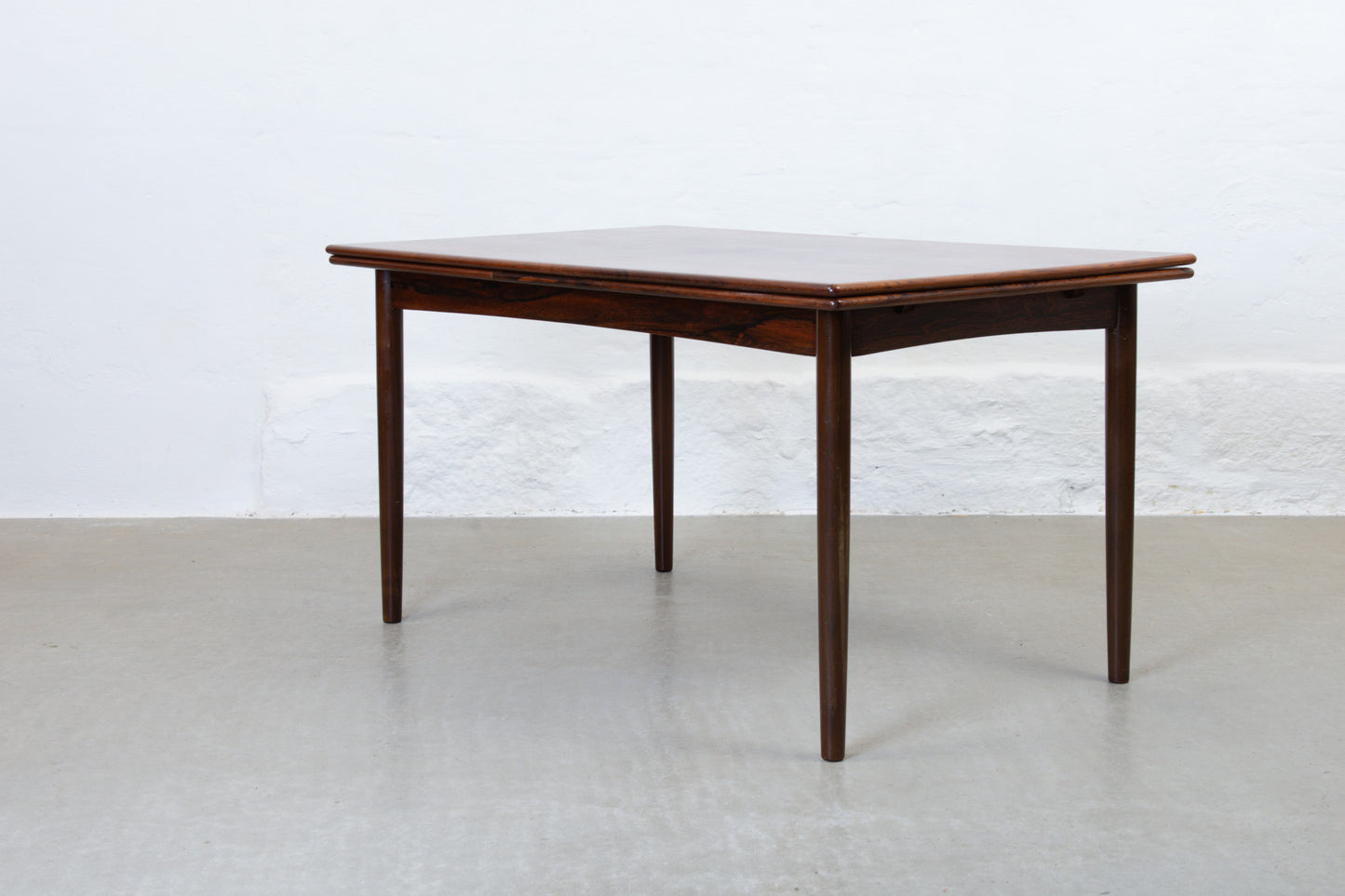 1960s extending dining table in rosewood