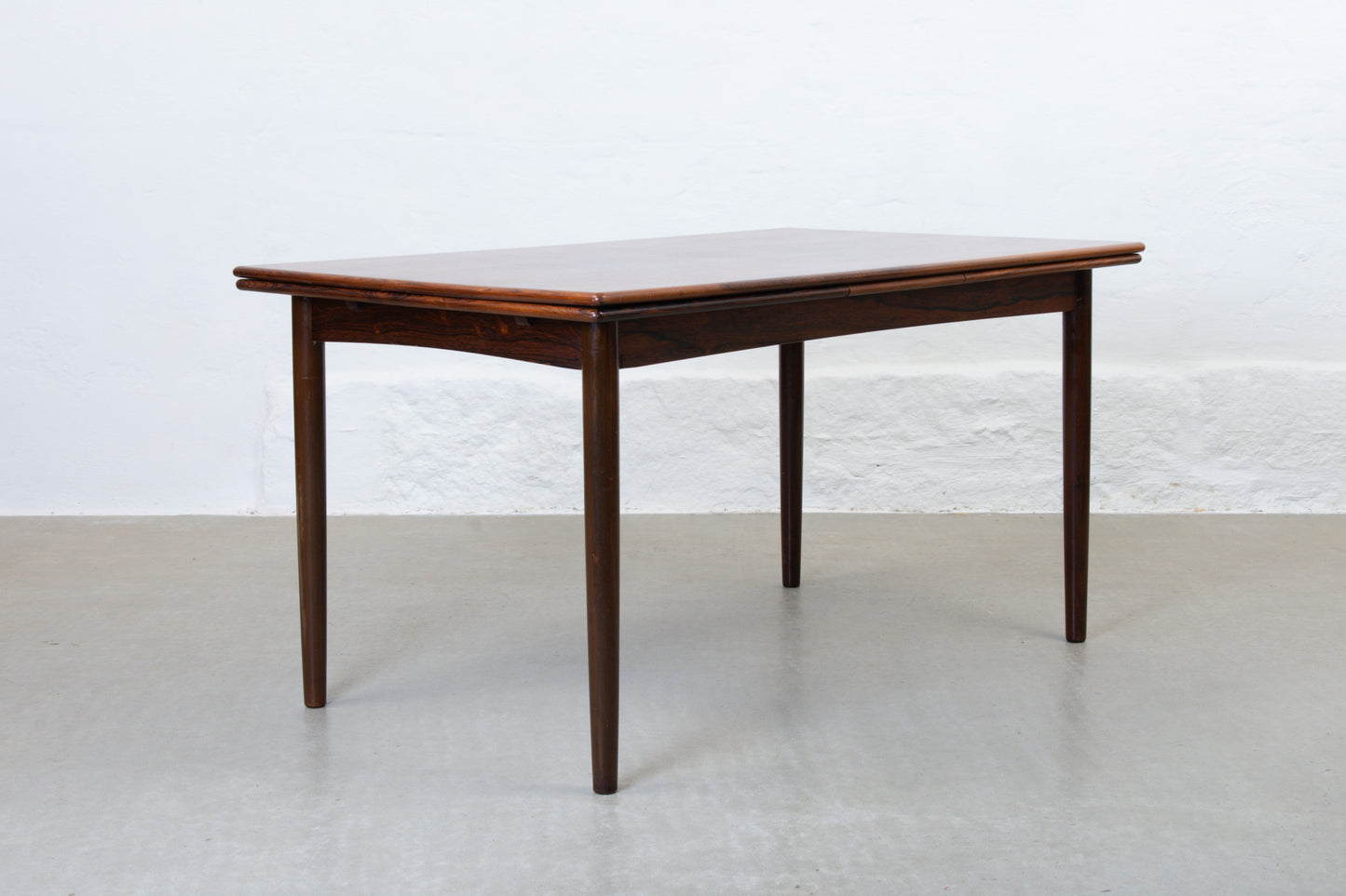 1960s extending dining table in rosewood