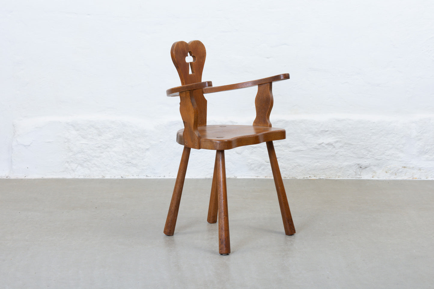 Early 1900s Swedish oak armchair