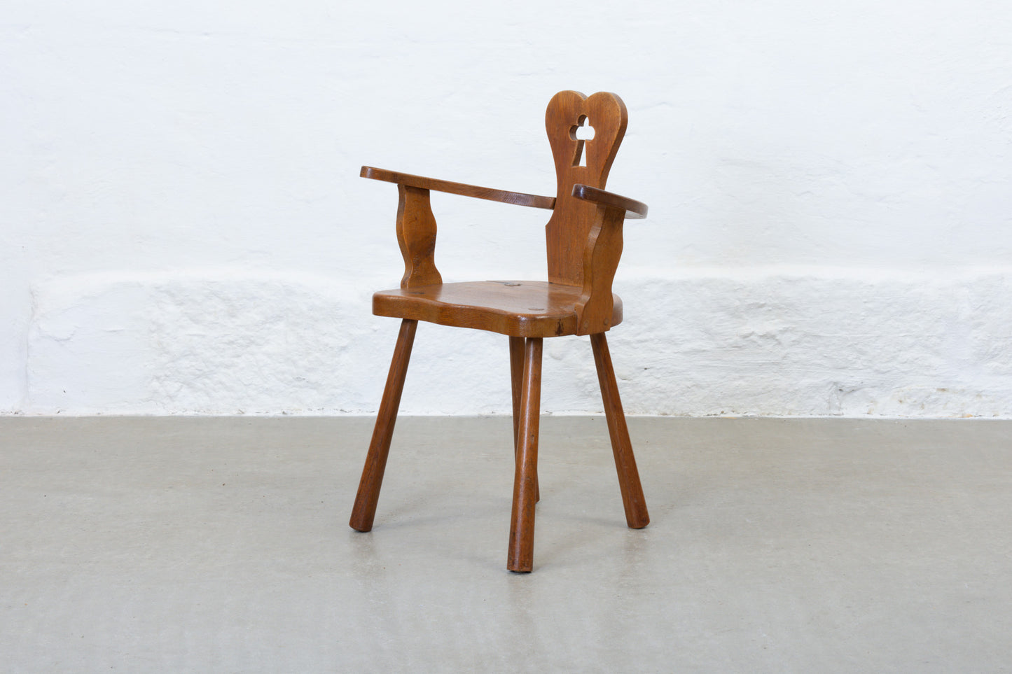 Early 1900s Swedish oak armchair