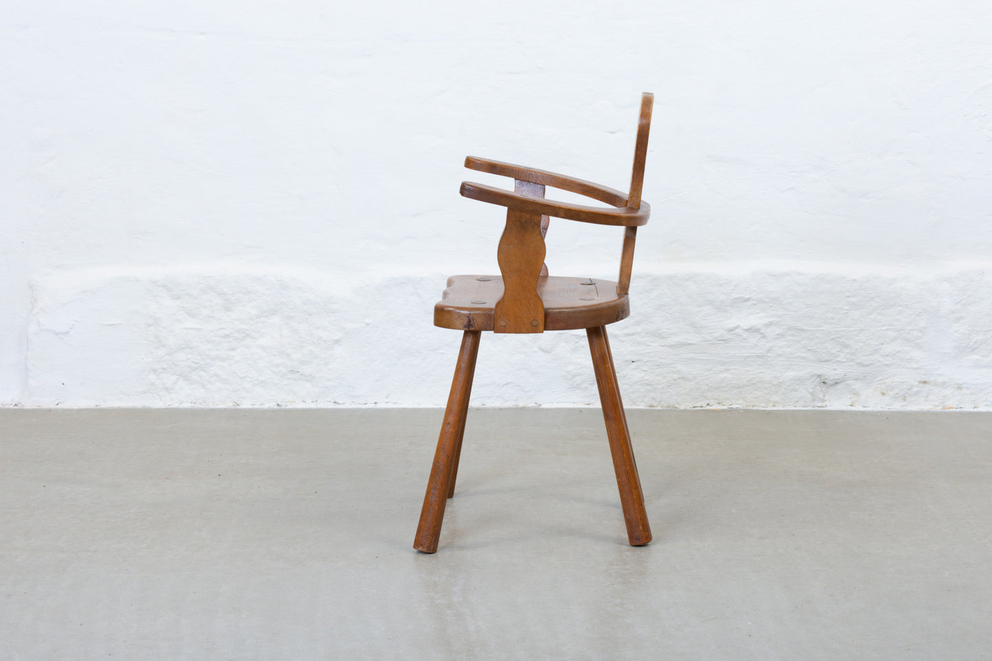 Early 1900s Swedish oak armchair