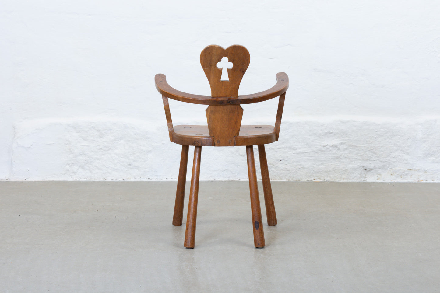 Early 1900s Swedish oak armchair