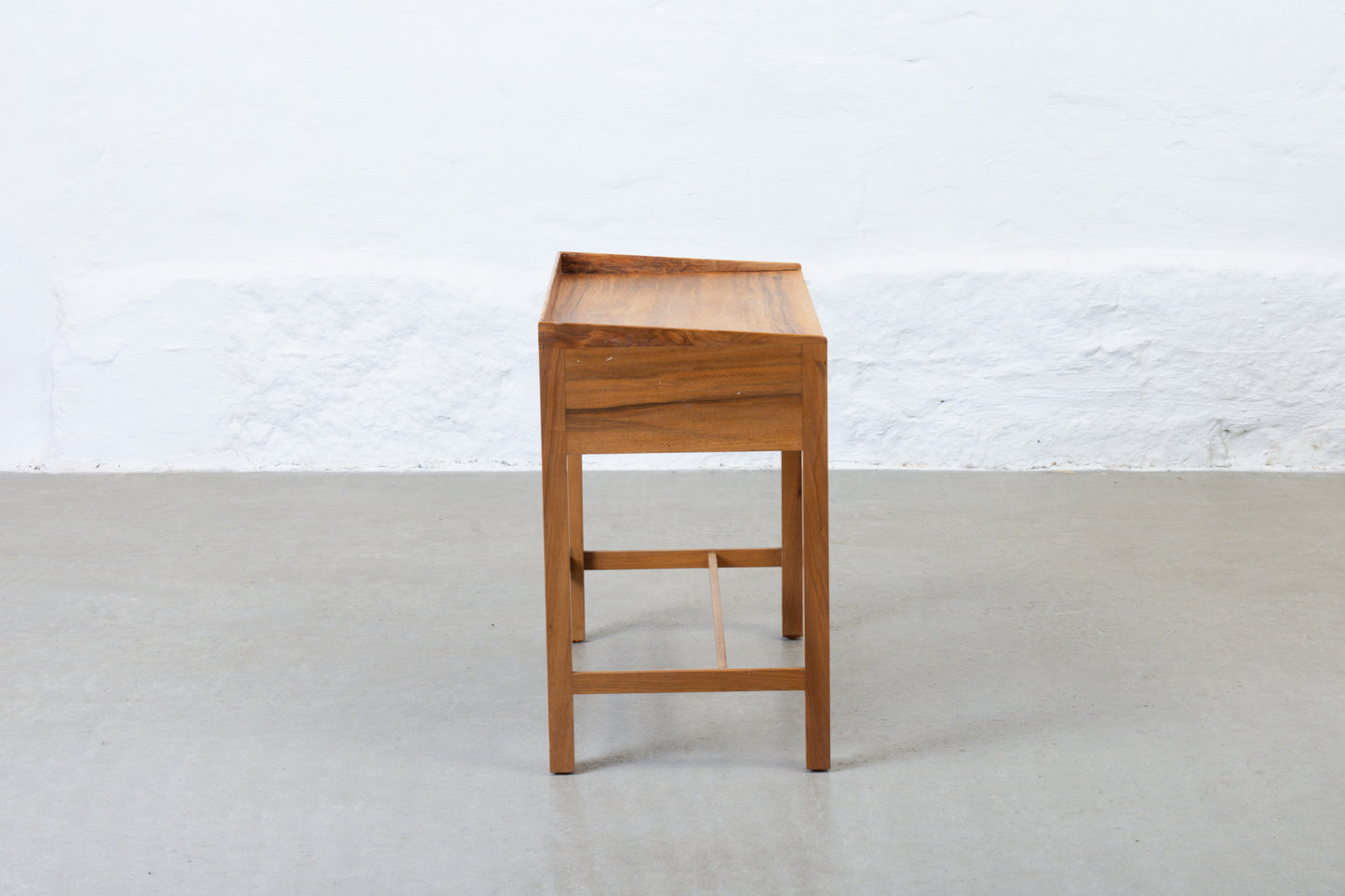 1960s bedside table in mahogany