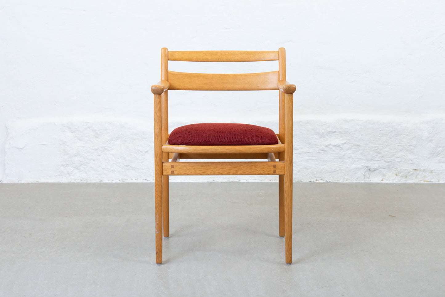1960s oak armchair by Vidar Malmsten