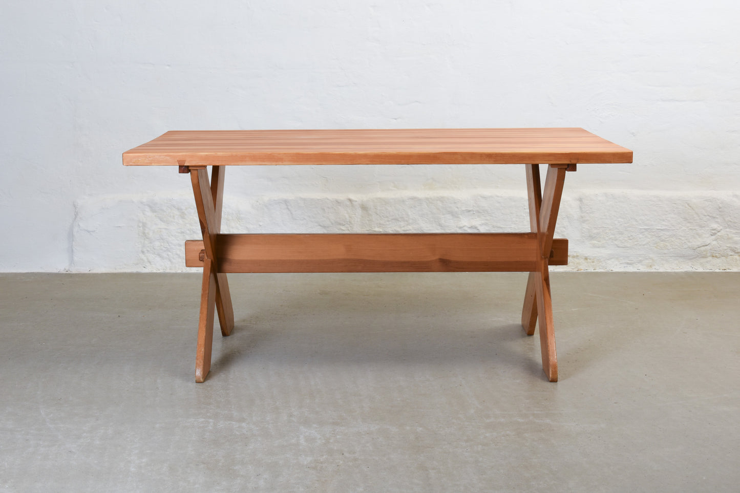 1960s Danish pine dining table