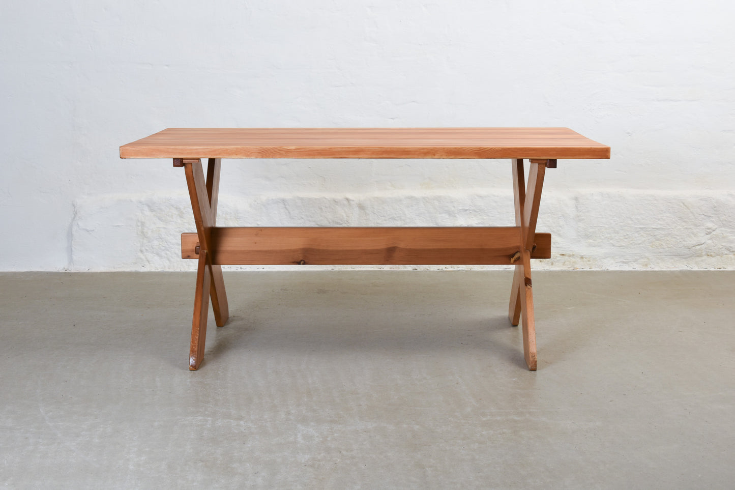 1960s Danish pine dining table