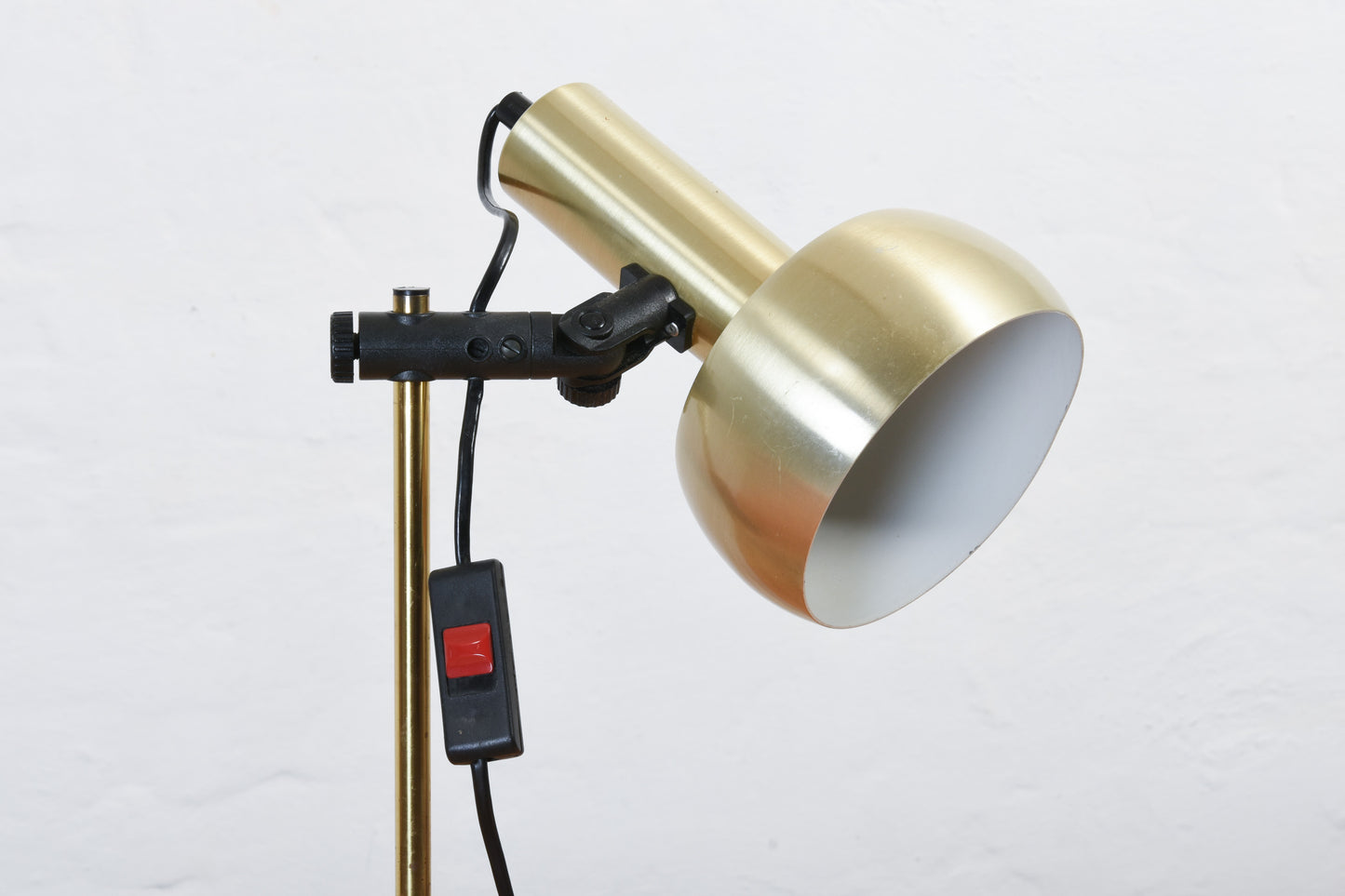 1980s brass table lamp