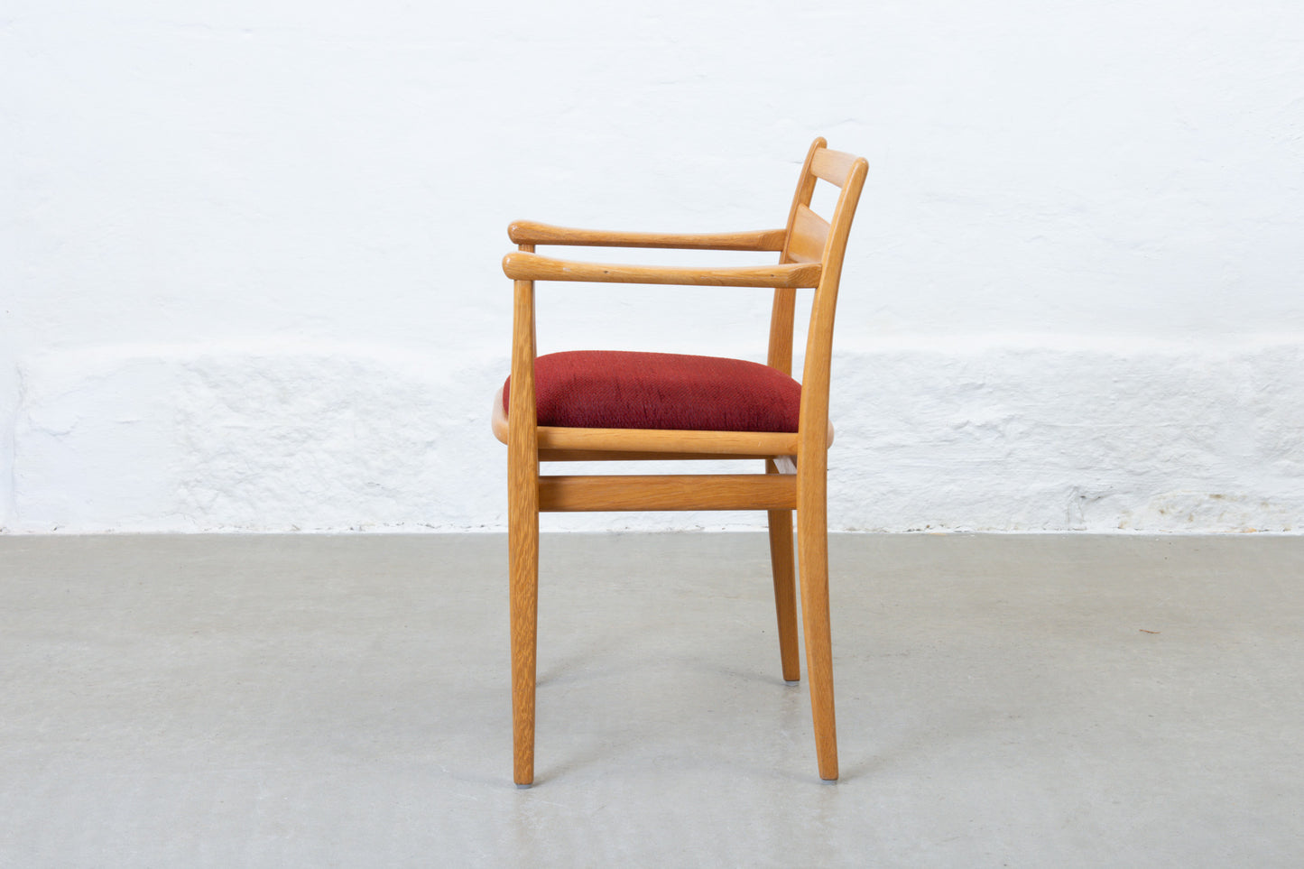 1960s oak armchair by Vidar Malmsten