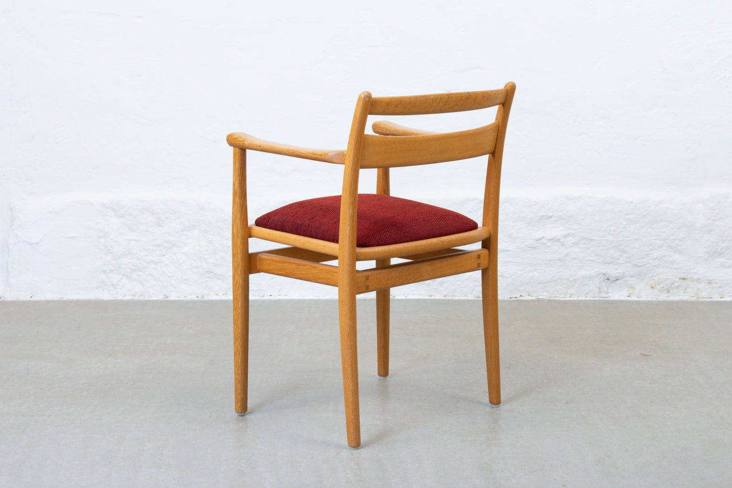 1960s oak armchair by Vidar Malmsten
