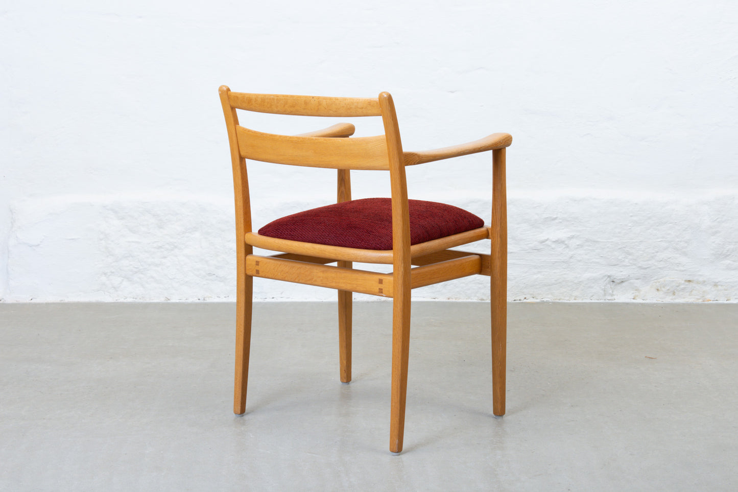 1960s oak armchair by Vidar Malmsten