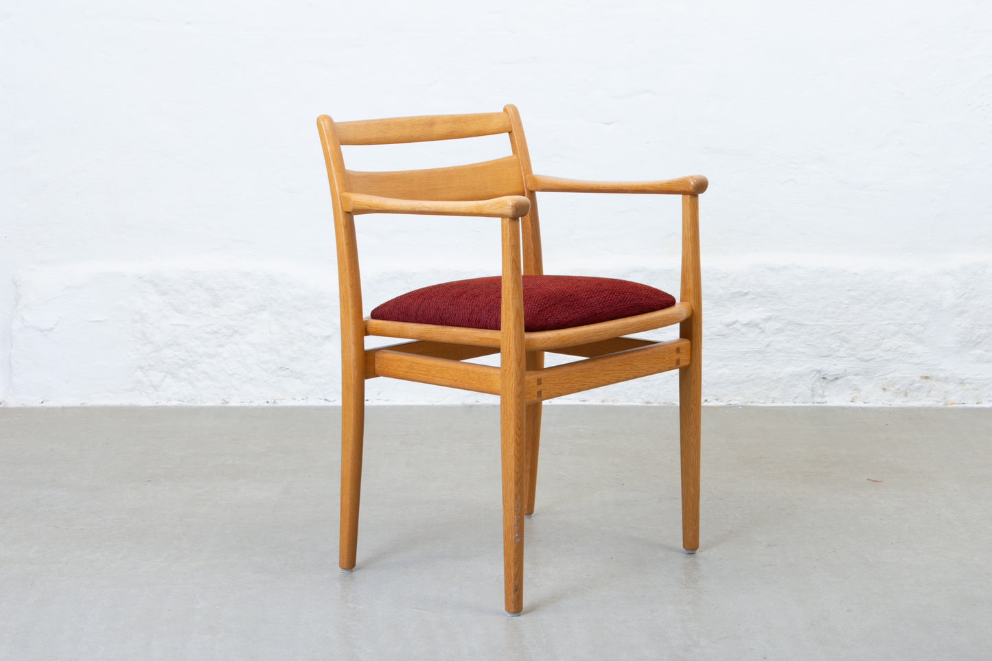 1960s oak armchair by Vidar Malmsten