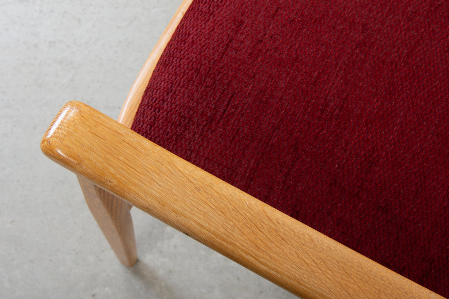 1960s oak armchair by Vidar Malmsten