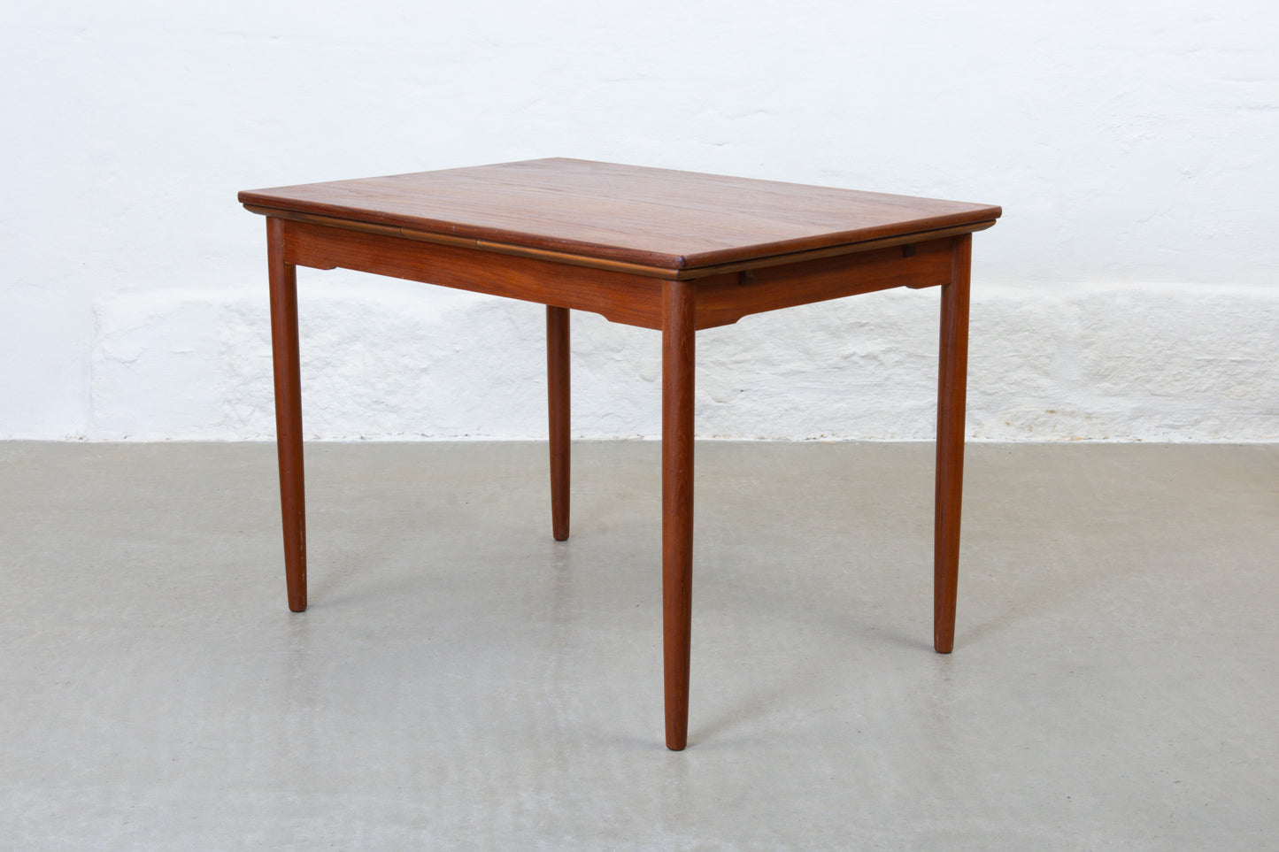1950s teak dining table - 105L cm