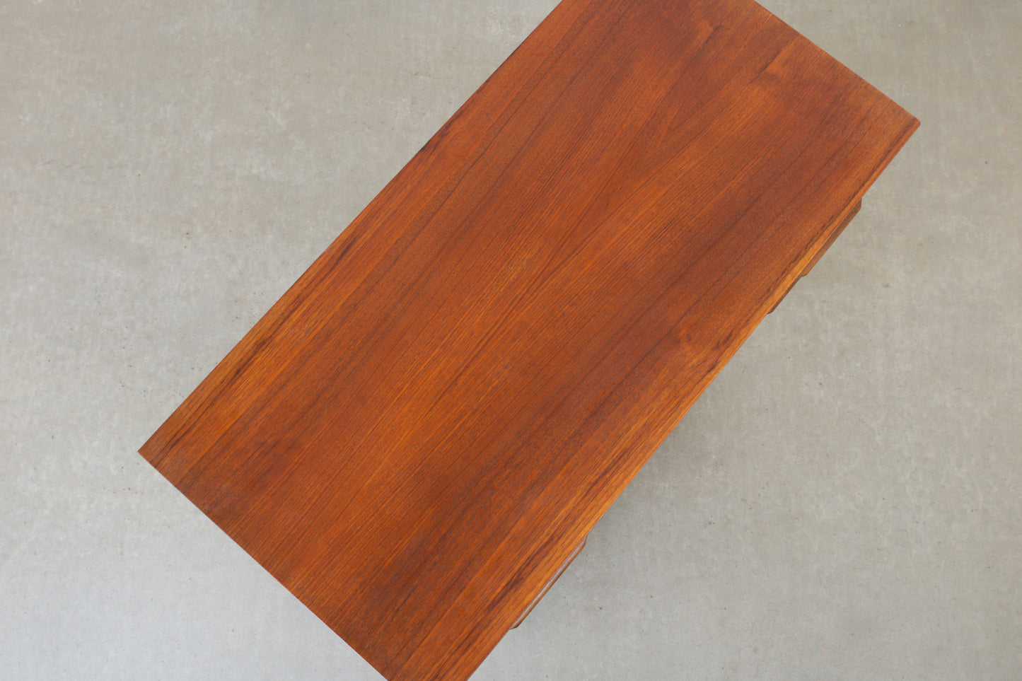 1960s teak chest of six deep drawers