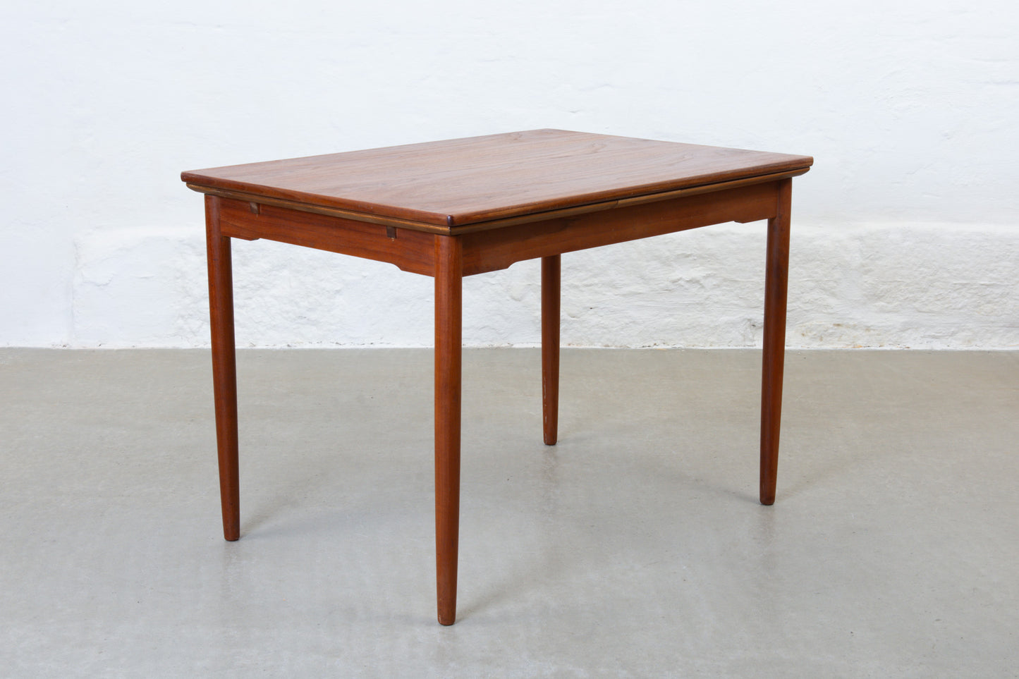 1950s teak dining table - 105L cm