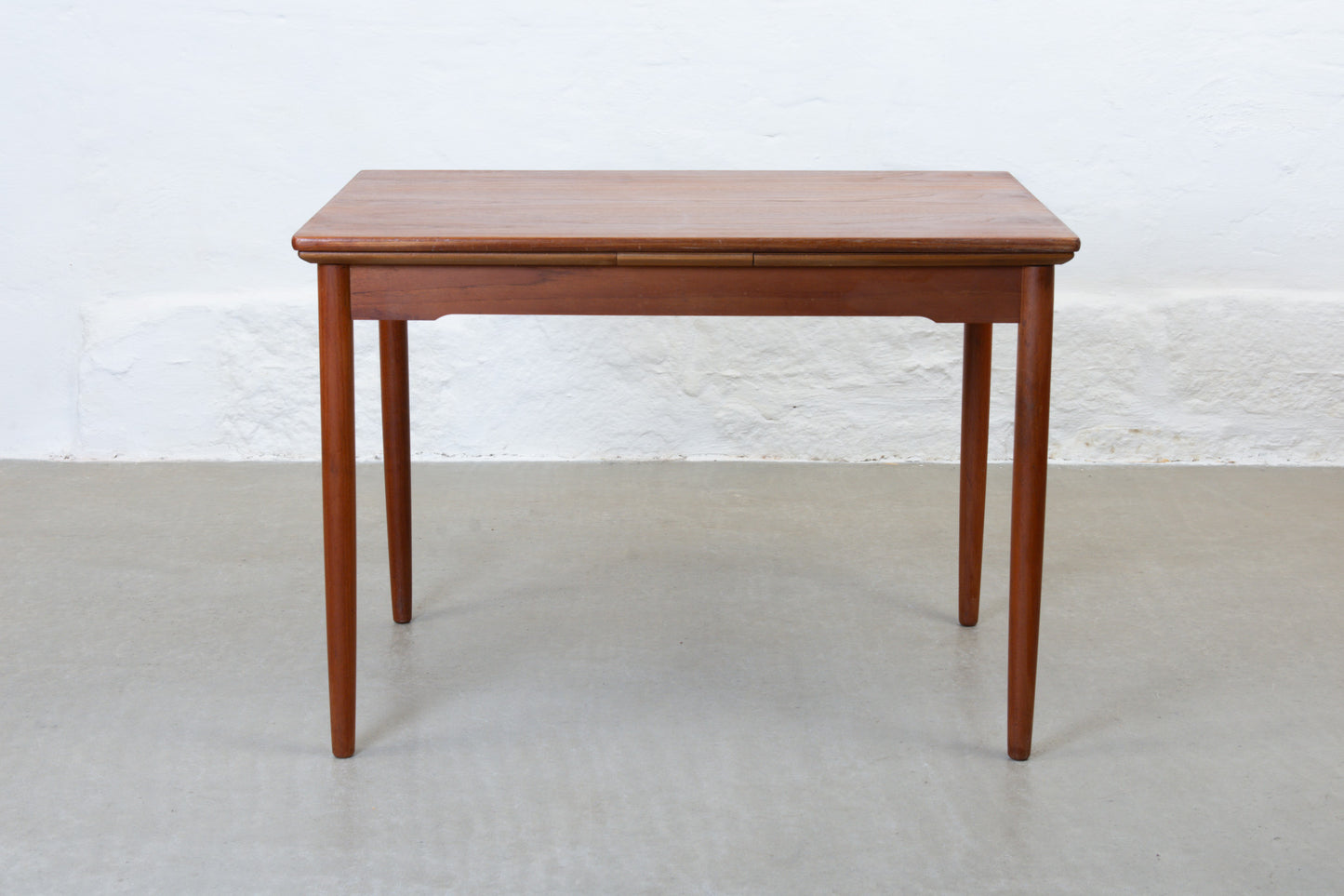 1950s teak dining table - 105L cm