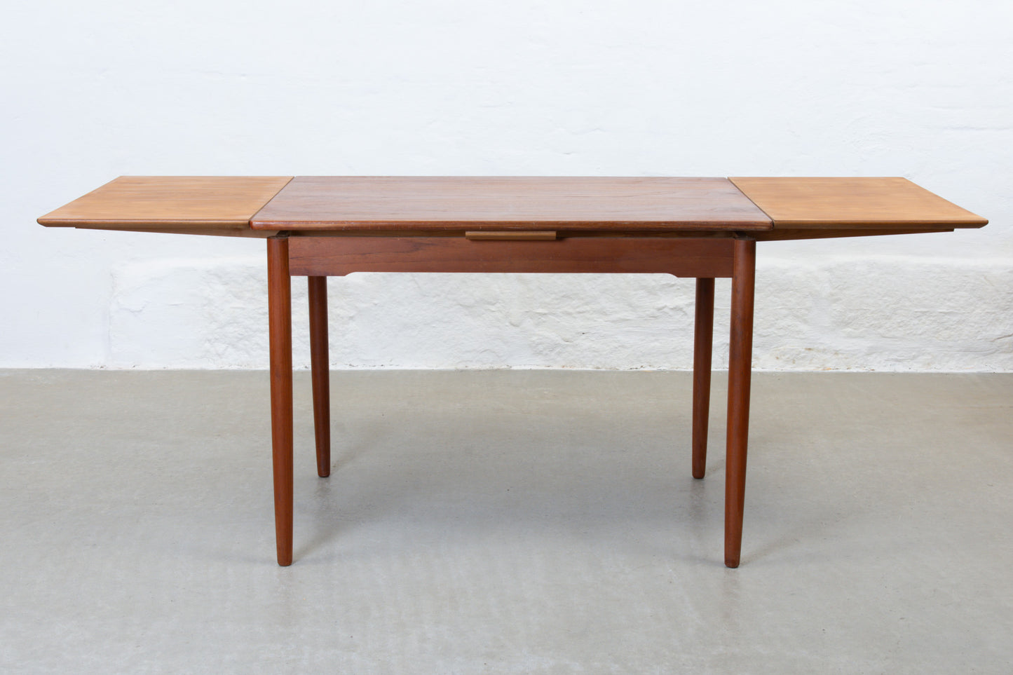 1950s teak dining table - 105L cm