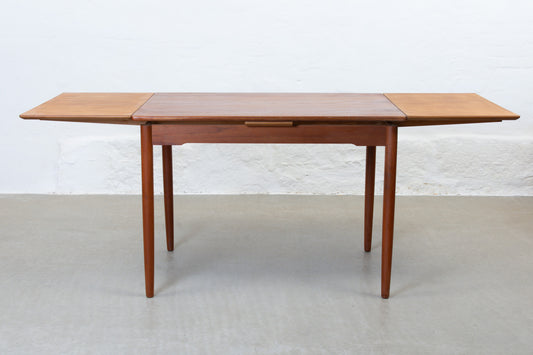 1950s teak dining table - 105L cm