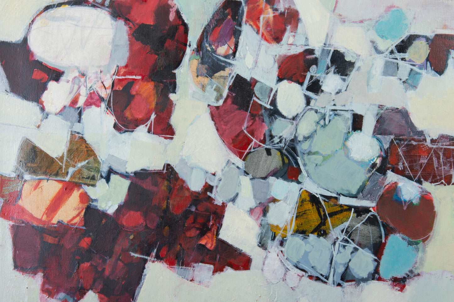 Acrylic painting by Søren Rosberg - 1968