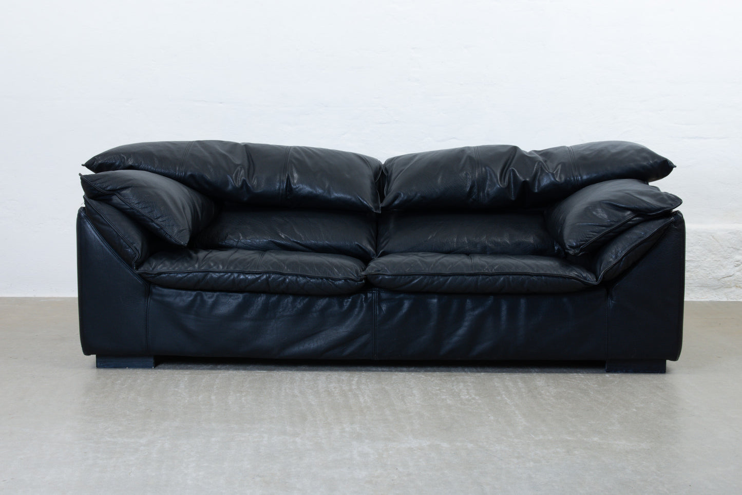 1980s leather sofa by Jens Juul Eilersen