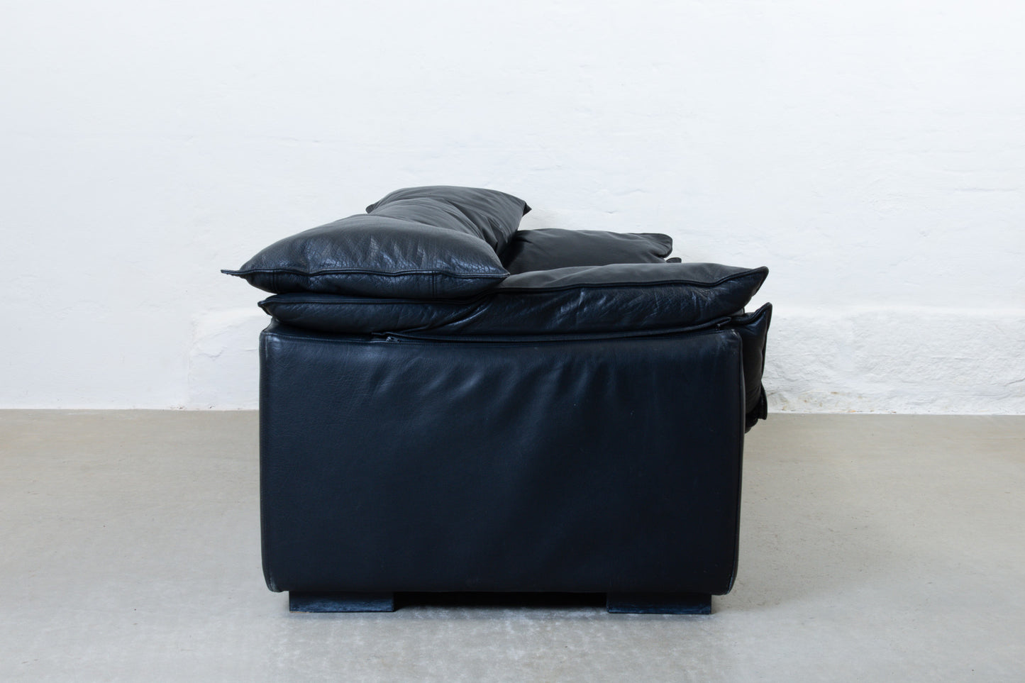 1980s leather sofa by Jens Juul Eilersen