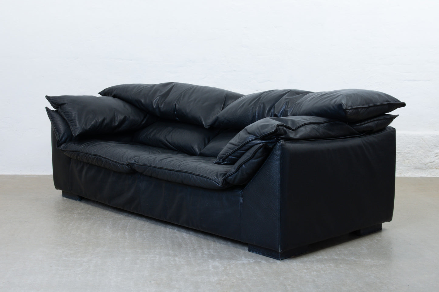 1980s leather sofa by Jens Juul Eilersen