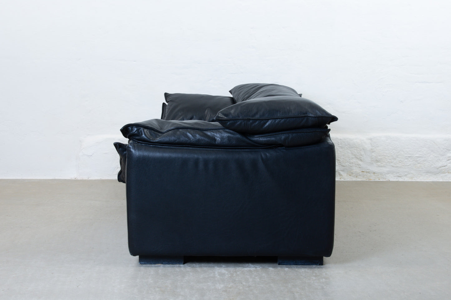 1980s leather sofa by Jens Juul Eilersen