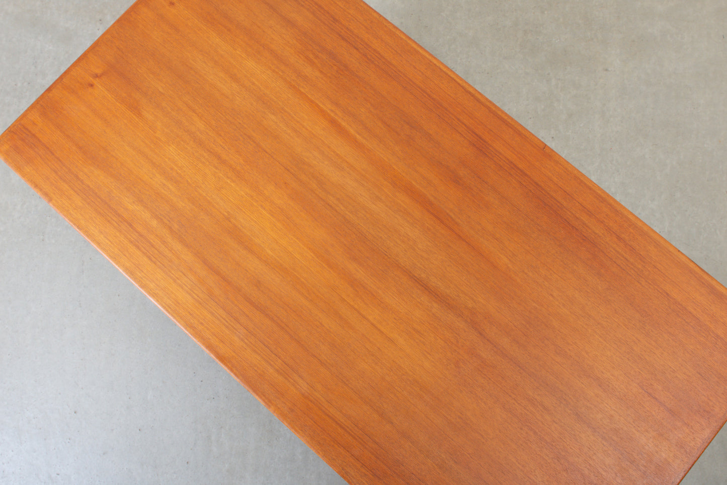 1960s twin pedestal desk in teak