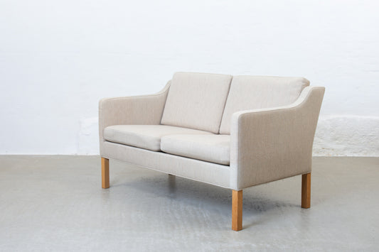 1970s 'BM 2322' two seater by Børge Mogensen