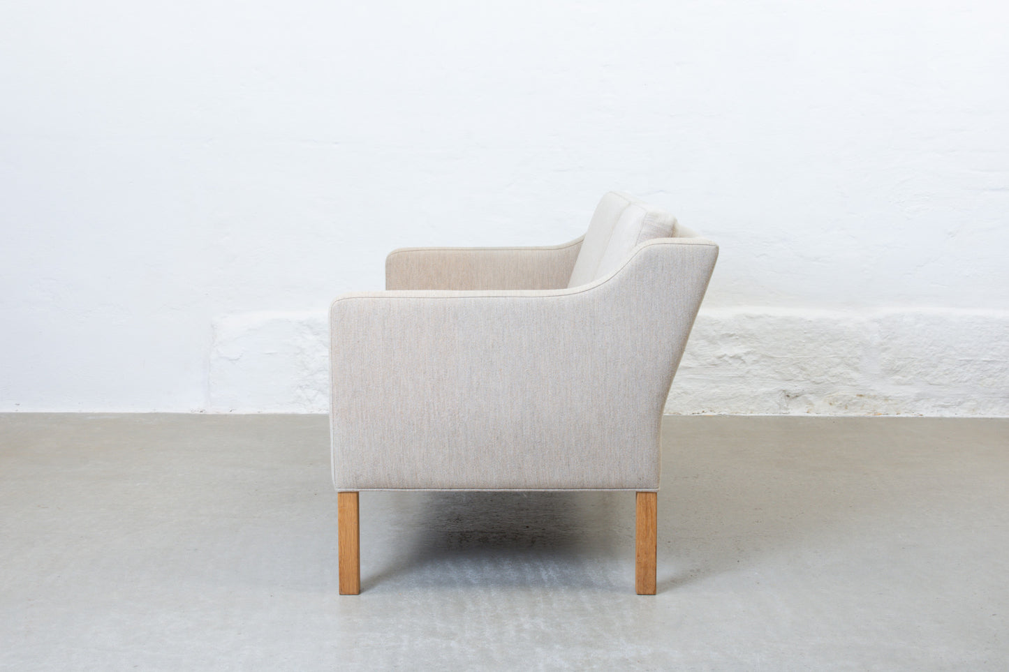 1970s 'BM 2322' two seater by Børge Mogensen