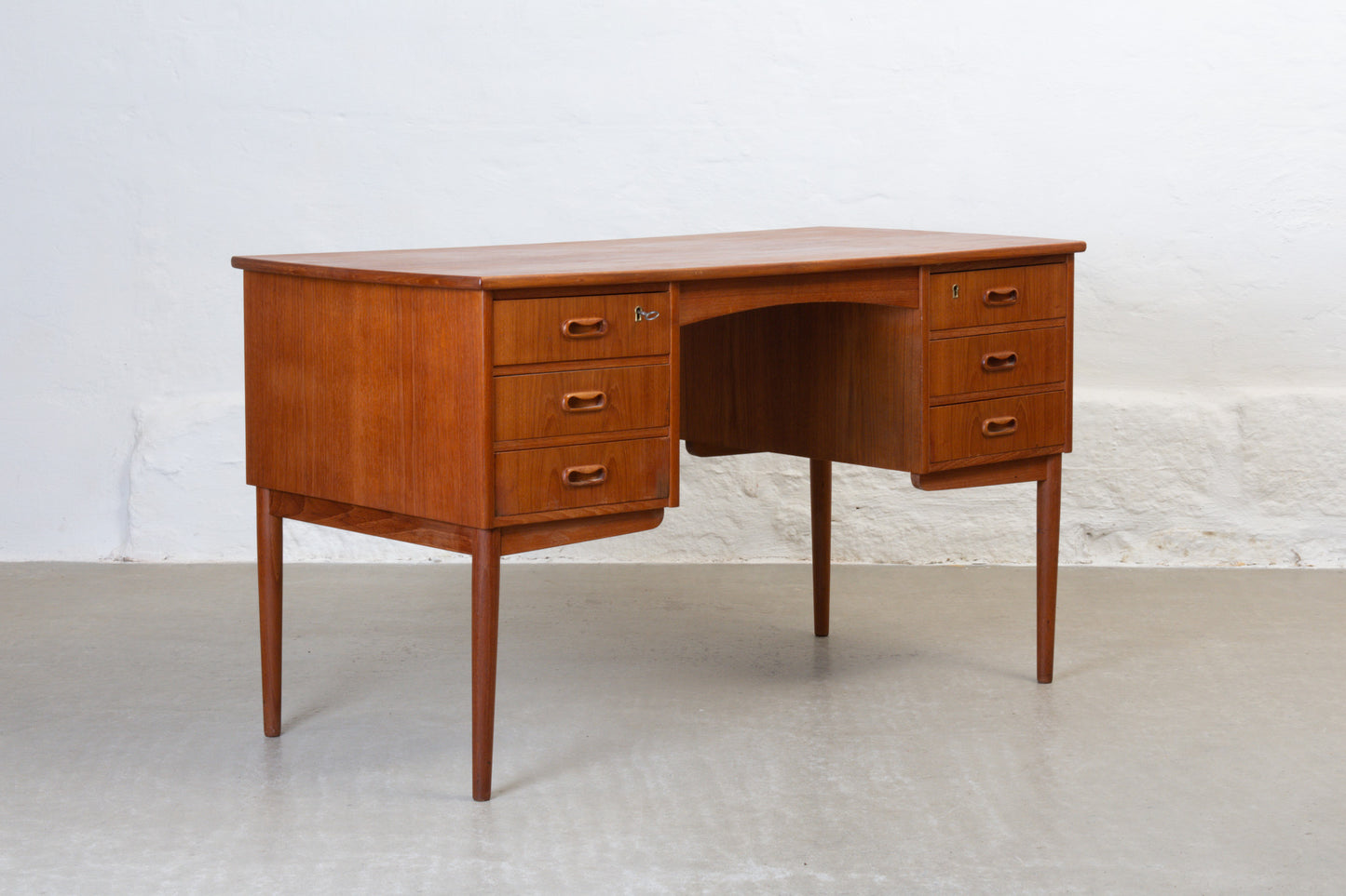 1960s teak desk