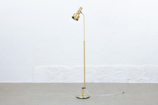 1970s brass floor lamp by Dansa Lamp