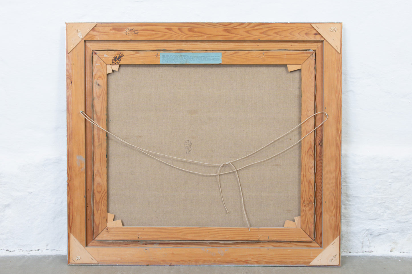 Oil painting by Roald Hansen - 88W x 78H cm