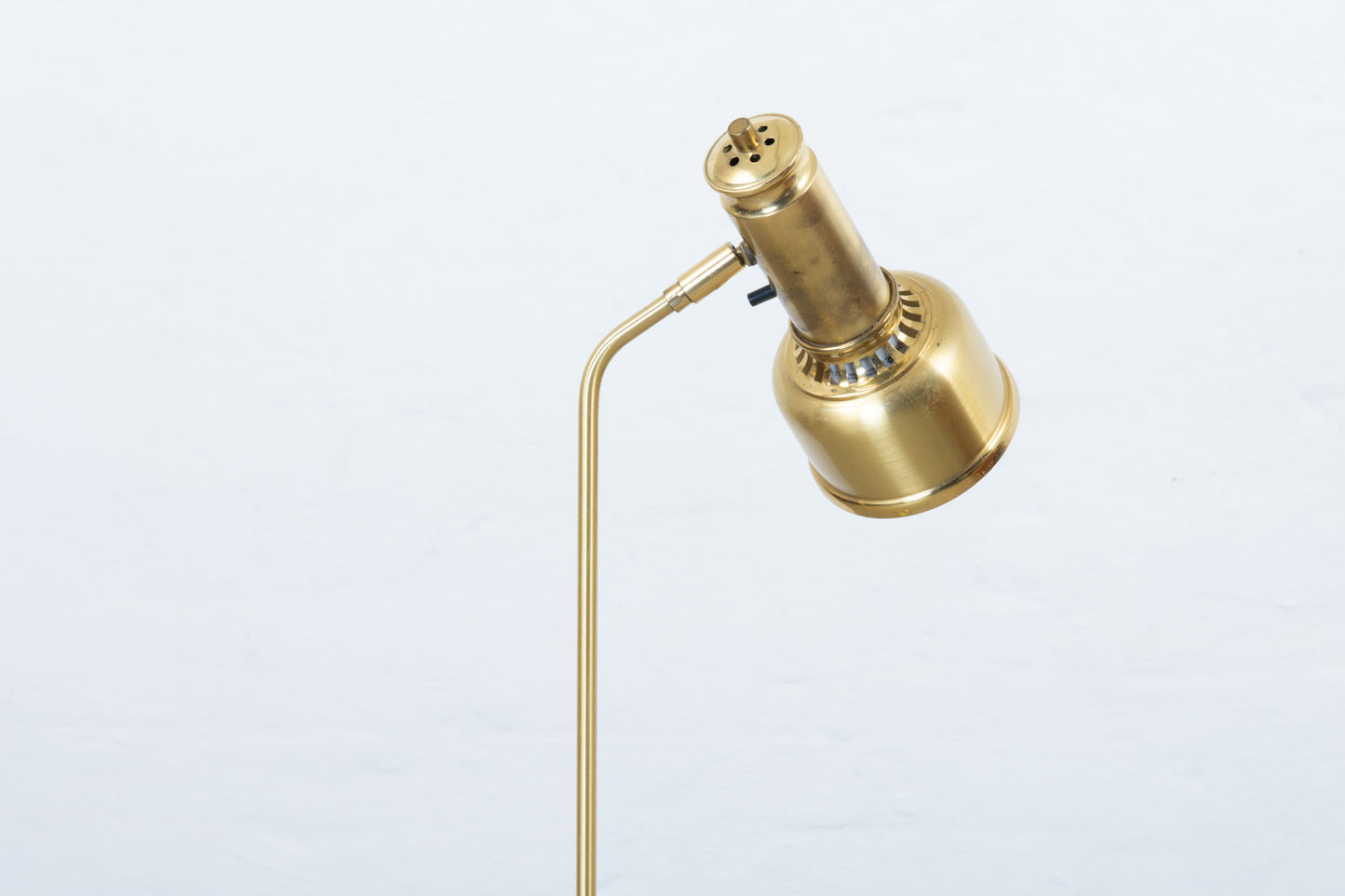 1970s brass floor lamp by Dansa Lamp