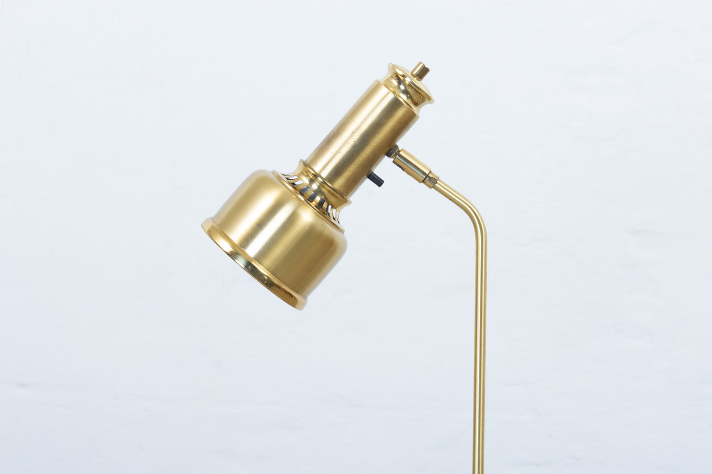 1970s brass floor lamp by Dansa Lamp