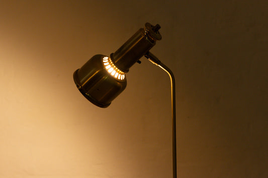 1970s brass floor lamp by Dansa Lamp