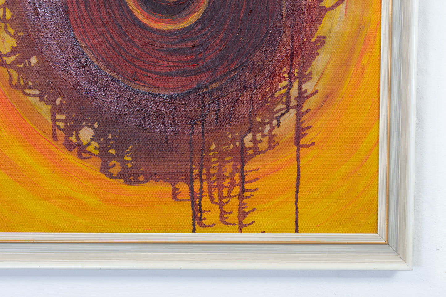 Oil painting by unknown - 74W cm