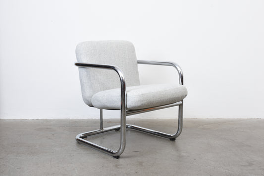 Newly upholstered: S70 lounger by Börge Lindau + Bo Lindekrantz