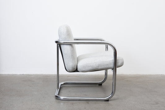 Newly upholstered: S70 lounger by Börge Lindau + Bo Lindekrantz