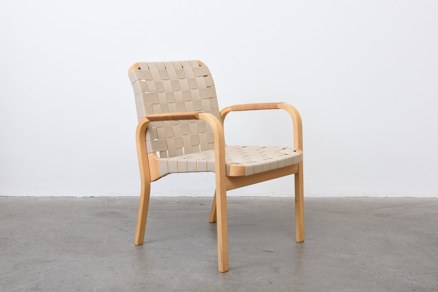 1950s model 45 armchair by Alvar Aalto