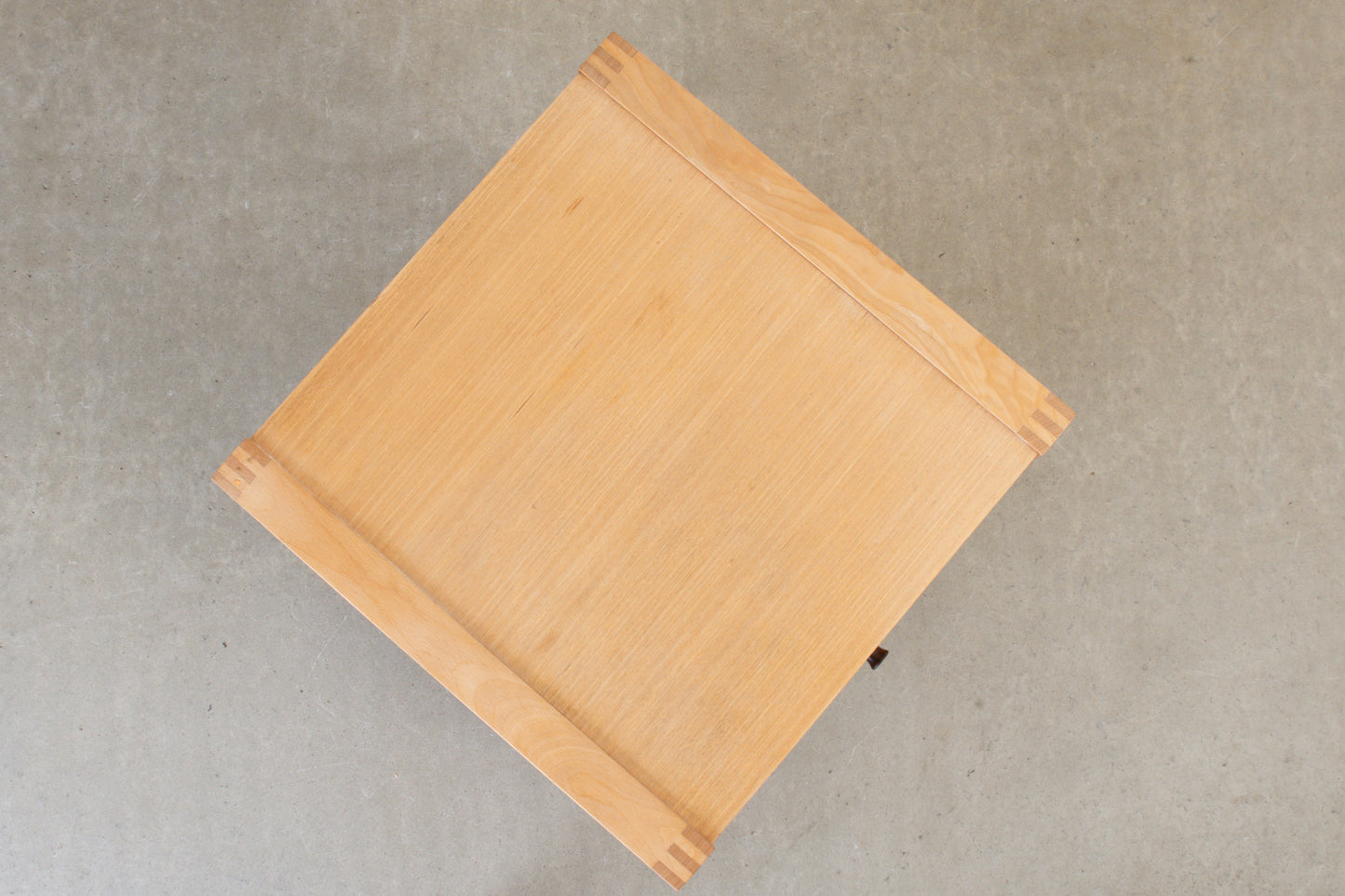 1970s low chest in beech by Kurt Østervig