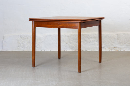 1960s extending kitchen table in teak