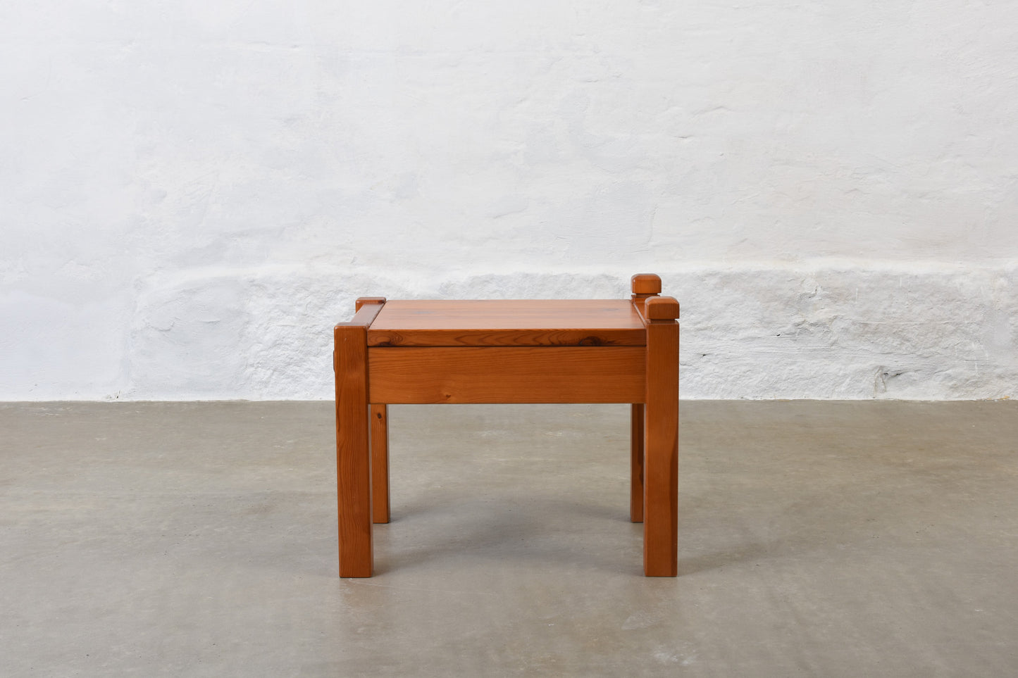 Pair of 1970s Swedish pine bedside tables