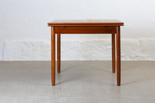 1960s extending kitchen table in teak