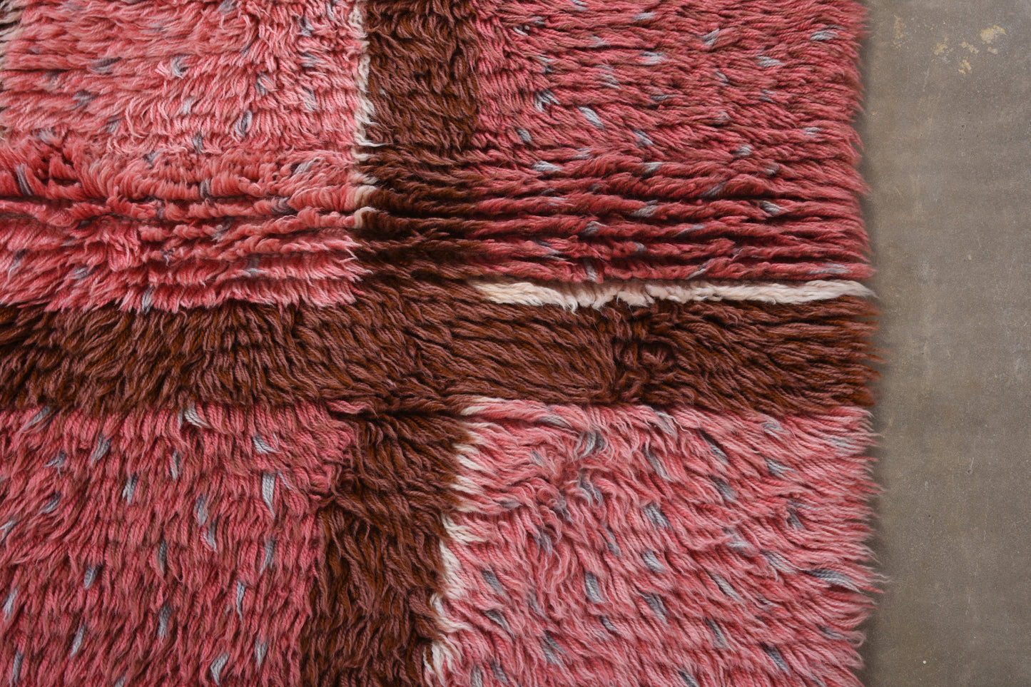1960s Swedish wool area rug
