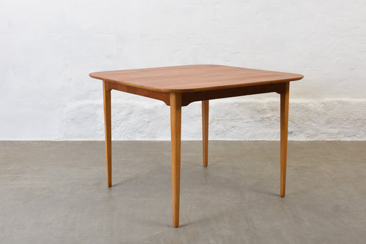 1950s Swedish dining table in teak