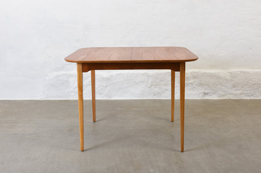 1950s Swedish dining table in teak