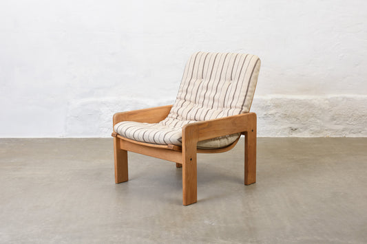 1970s low back lounger by Yngve Ekström